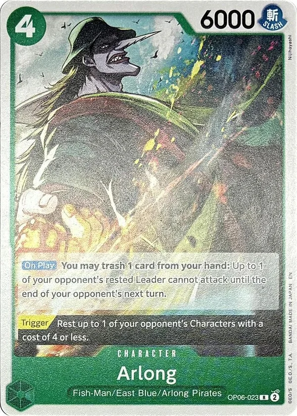 Arlong, Learn Together Deck Set OP06-023