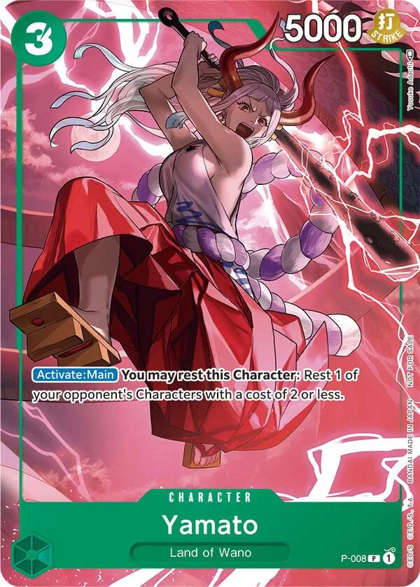 Yamato, One Piece Promotion Cards P-008