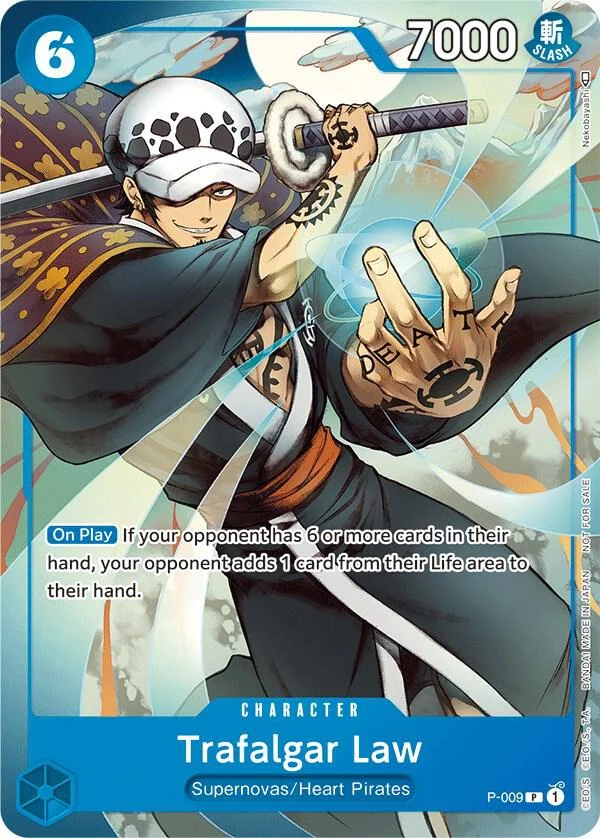 Trafalgar Law, One Piece Promotion Cards P-009
