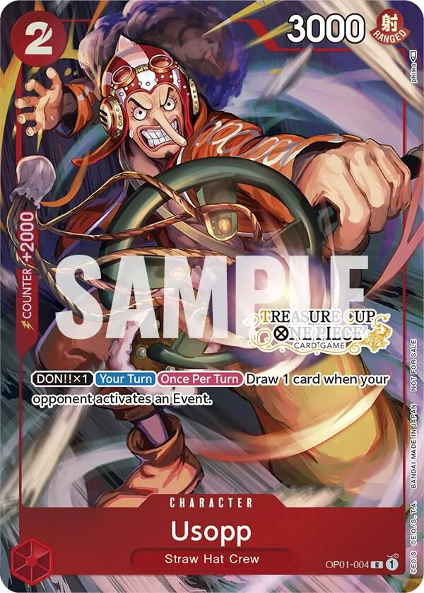 Usopp, One Piece Promotion Cards OP01-004