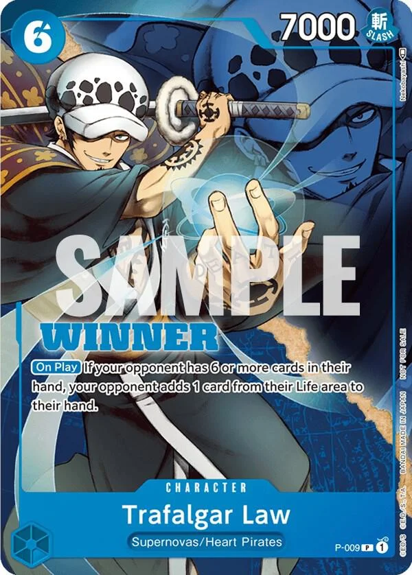 Trafalgar Law, One Piece Promotion Cards P-009
