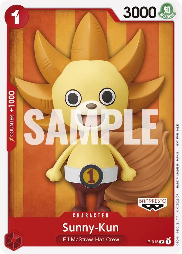 Sunny-Kun, One Piece Promotion Cards P-015