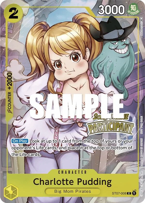 Charlotte Pudding, One Piece Promotion Cards ST07-008