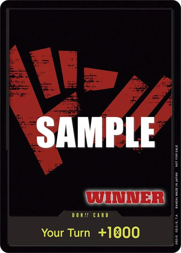 DON!! Card, One Piece Promotion Cards DON!!