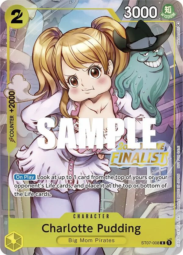 Charlotte Pudding, One Piece Promotion Cards ST07-008