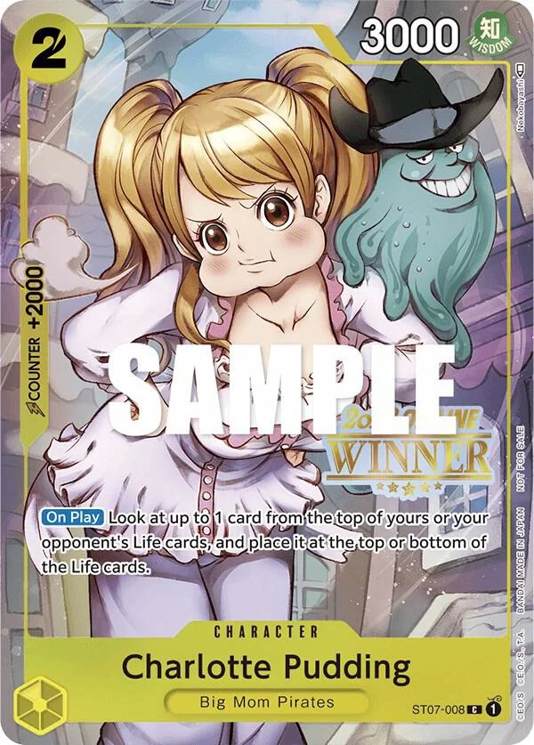 Charlotte Pudding, One Piece Promotion Cards ST07-008