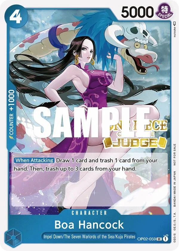 Boa Hancock, One Piece Promotion Cards OP02-059