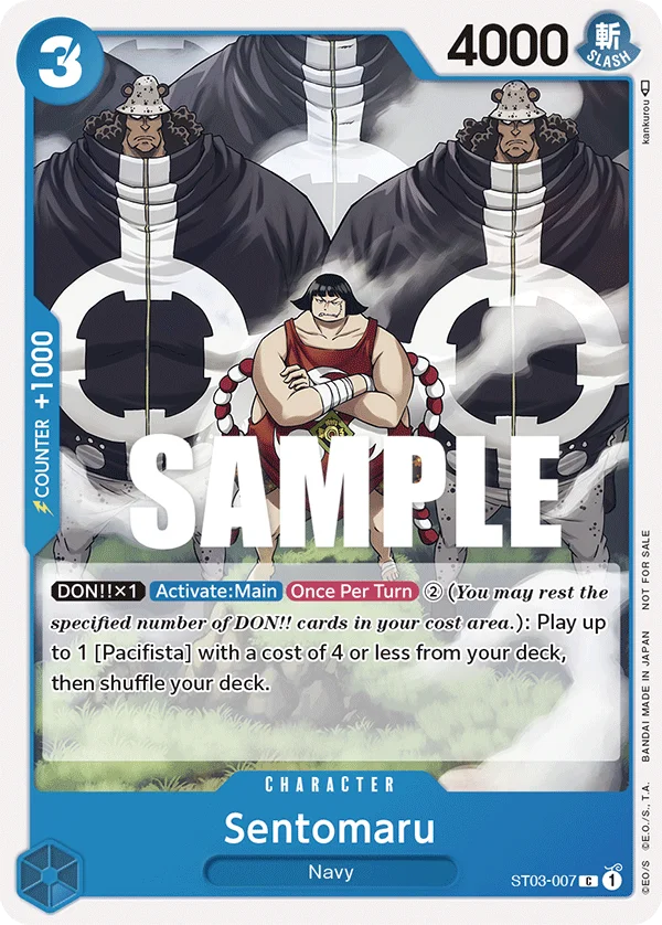 Sentomaru, One Piece Promotion Cards ST03-007