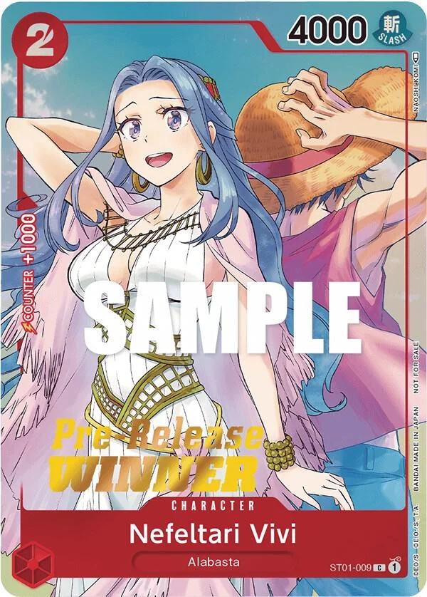 Nefeltari Vivi, One Piece Promotion Cards ST01-009