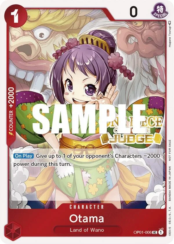 Otama, One Piece Promotion Cards OP01-006