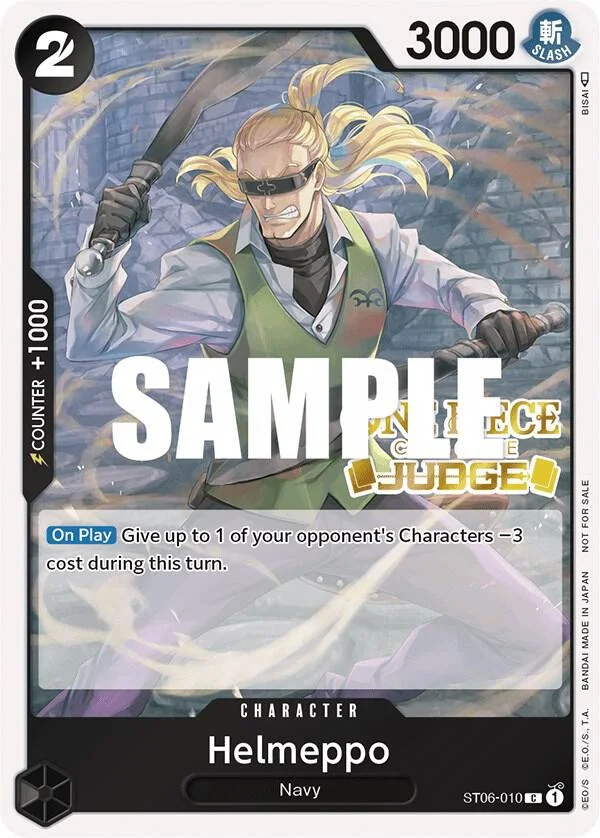 Helmeppo, One Piece Promotion Cards ST06-010