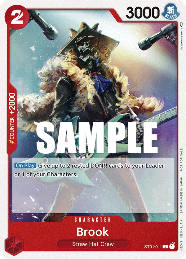 Brook, One Piece Promotion Cards ST01-011