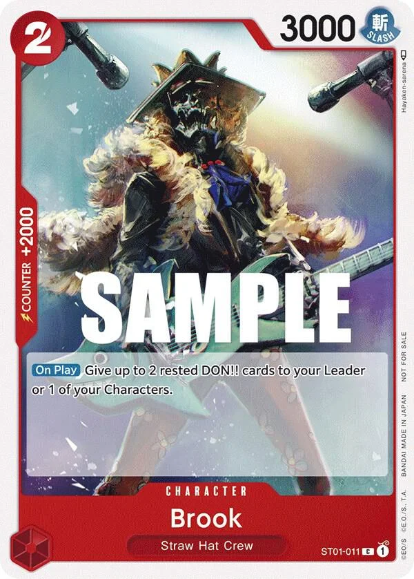 Brook, One Piece Promotion Cards ST01-011