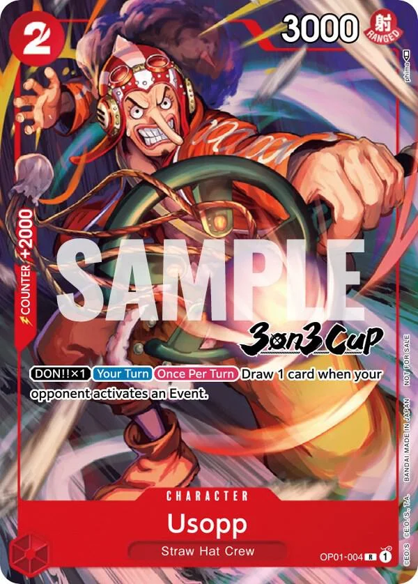 Usopp, One Piece Promotion Cards OP01-004