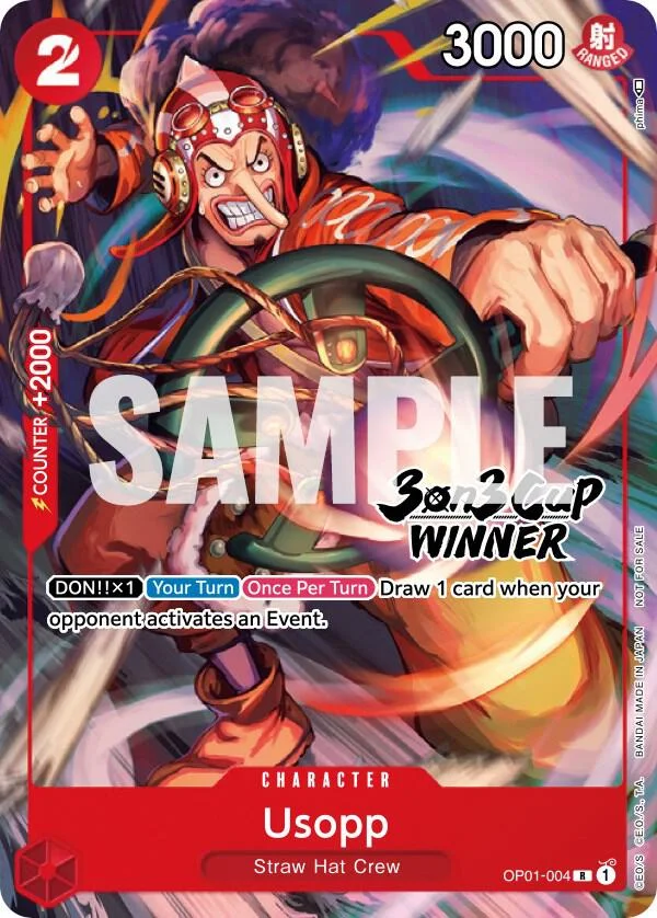 Usopp, One Piece Promotion Cards OP01-004