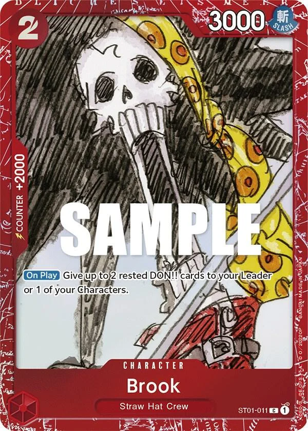 Brook, One Piece Promotion Cards ST01-011