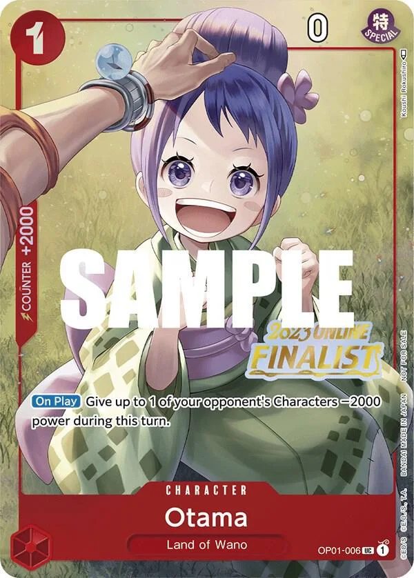 Otama, One Piece Promotion Cards OP01-006
