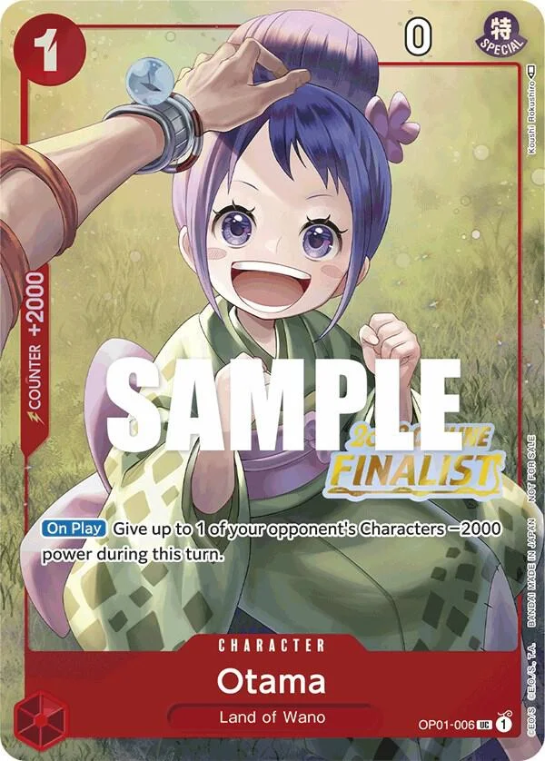 Otama, One Piece Promotion Cards OP01-006