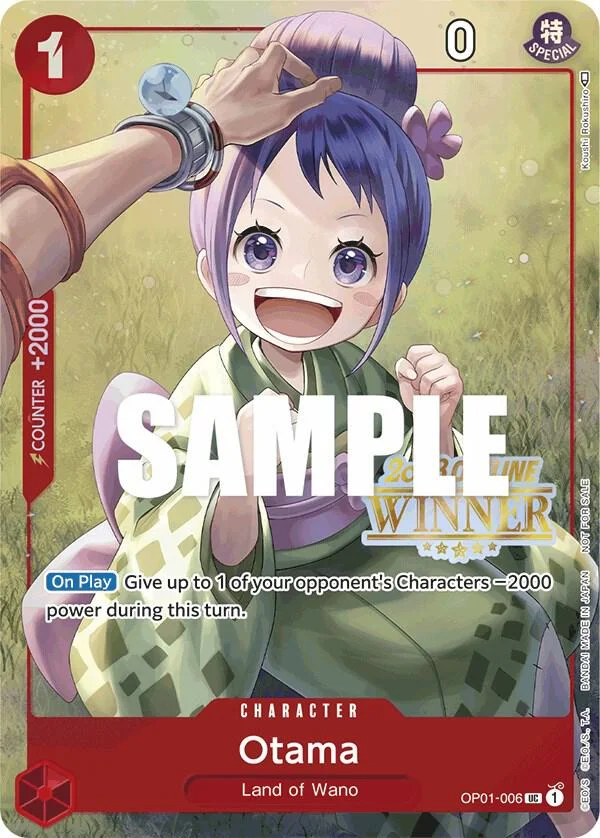 Otama, One Piece Promotion Cards OP01-006