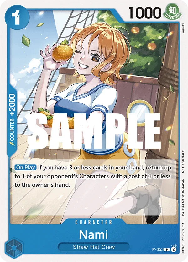 Nami, One Piece Promotion Cards P-053