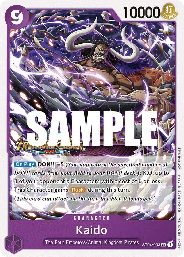 Kaido, One Piece Promotion Cards ST04-003