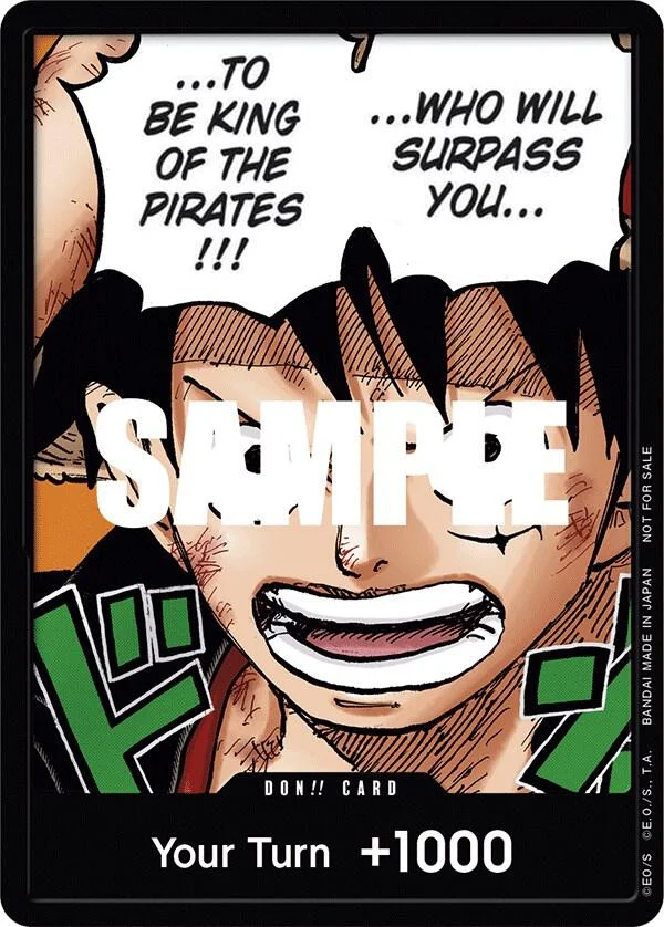 DON!! Card, One Piece Promotion Cards DON!!