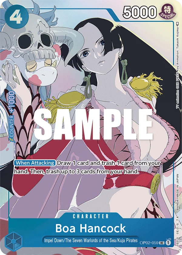 Boa Hancock, One Piece Promotion Cards OP02-059