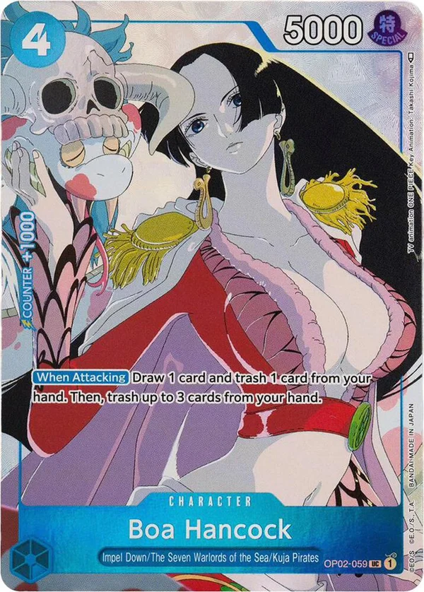 Boa Hancock, One Piece Promotion Cards OP02-059