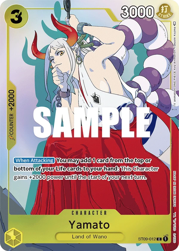 Yamato, One Piece Promotion Cards ST09-012