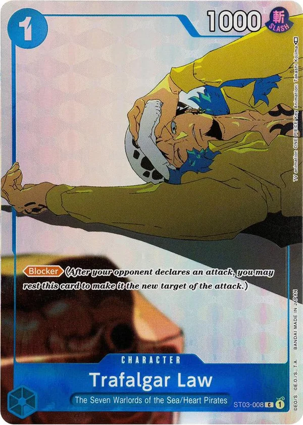 Trafalgar Law, One Piece Promotion Cards ST03-008