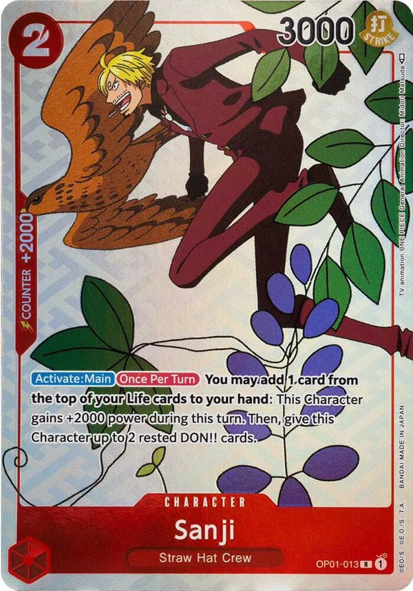 Sanji, One Piece Promotion Cards OP01-013