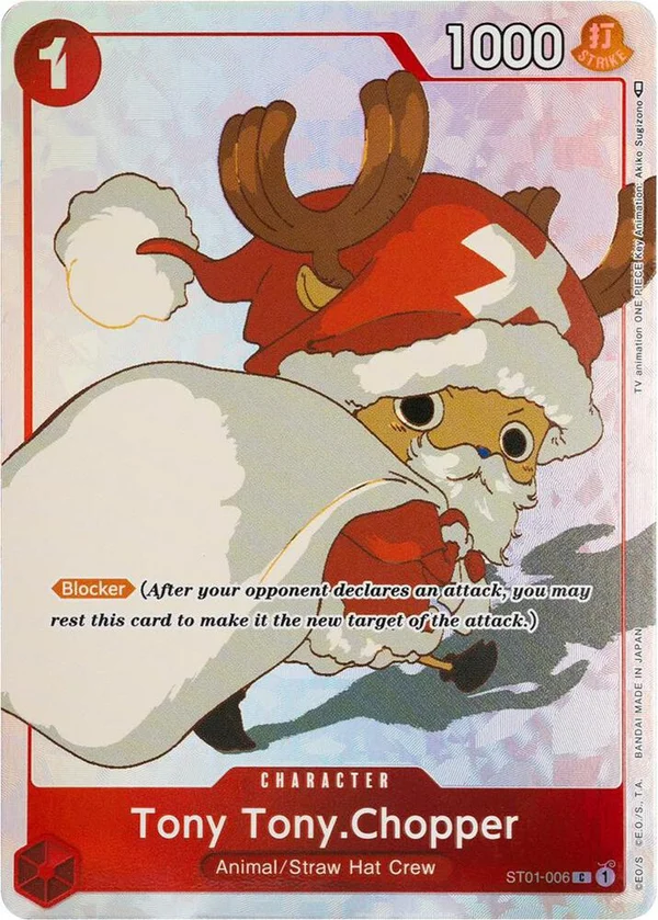 Tony Tony.Chopper, One Piece Promotion Cards ST01-006