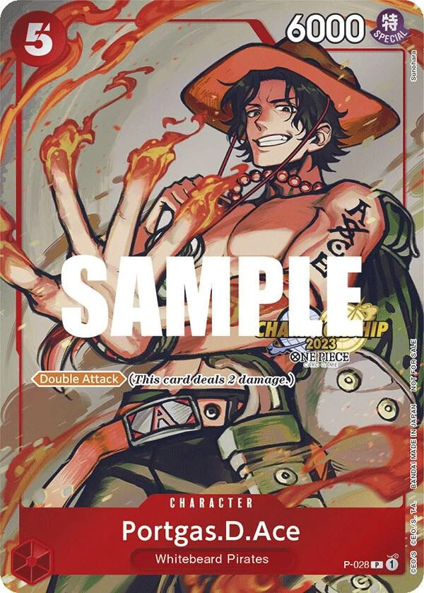 Portgas.D.Ace, One Piece Promotion Cards P-028