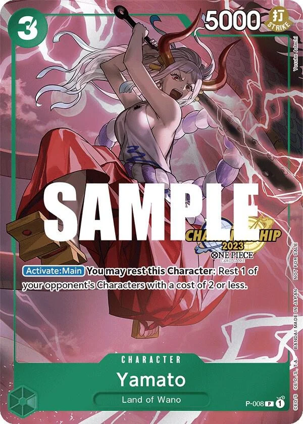Yamato, One Piece Promotion Cards P-008
