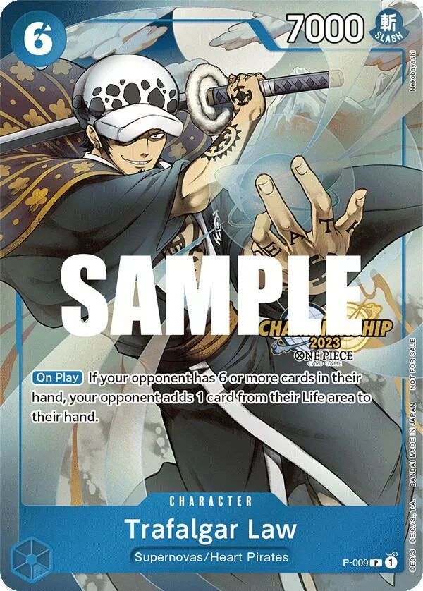 Trafalgar Law, One Piece Promotion Cards P-009