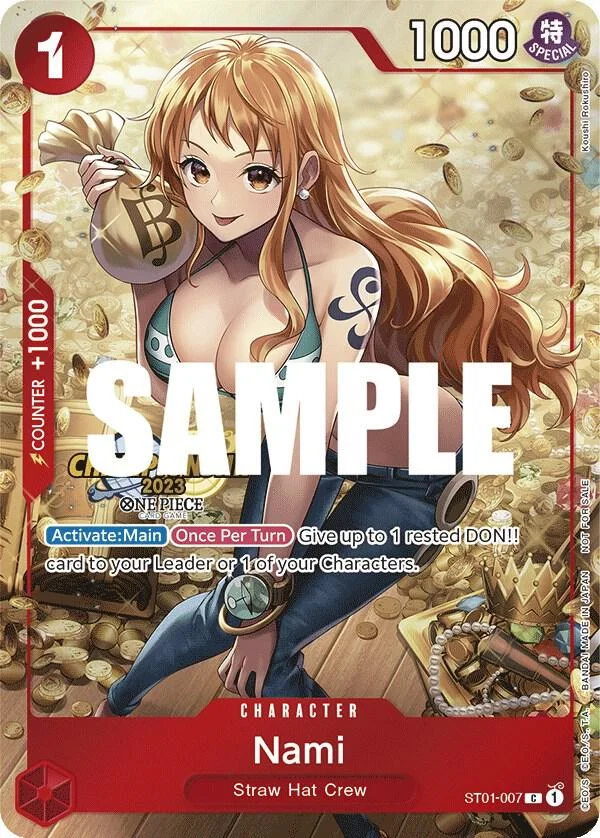 Nami, One Piece Promotion Cards ST01-007