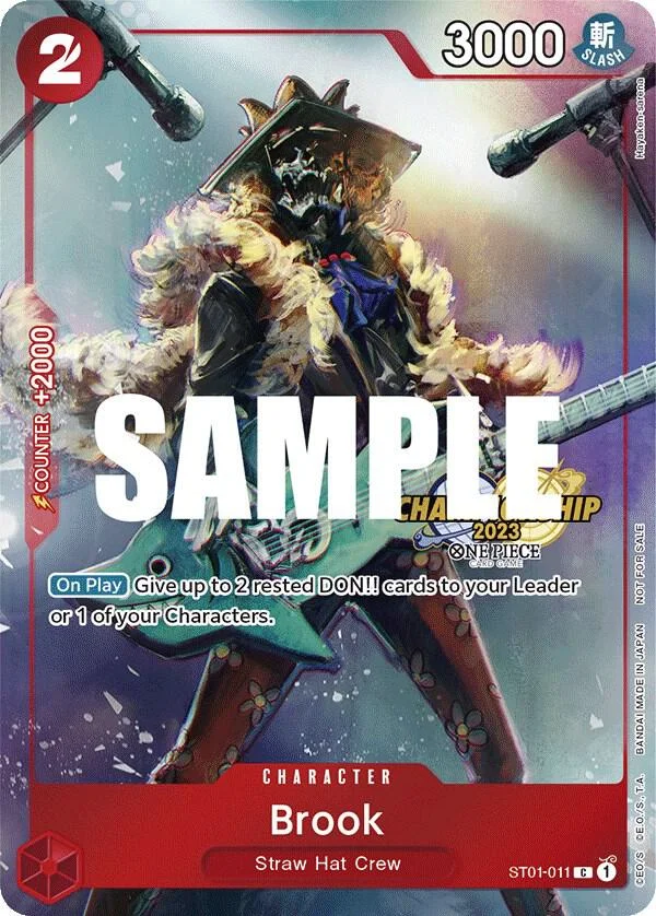 Brook, One Piece Promotion Cards ST01-011