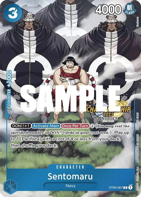 Sentomaru, One Piece Promotion Cards ST03-007