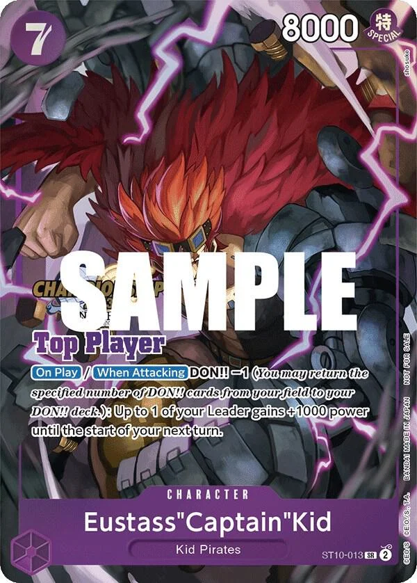 Eustass"Captain"Kid, One Piece Promotion Cards ST10-013