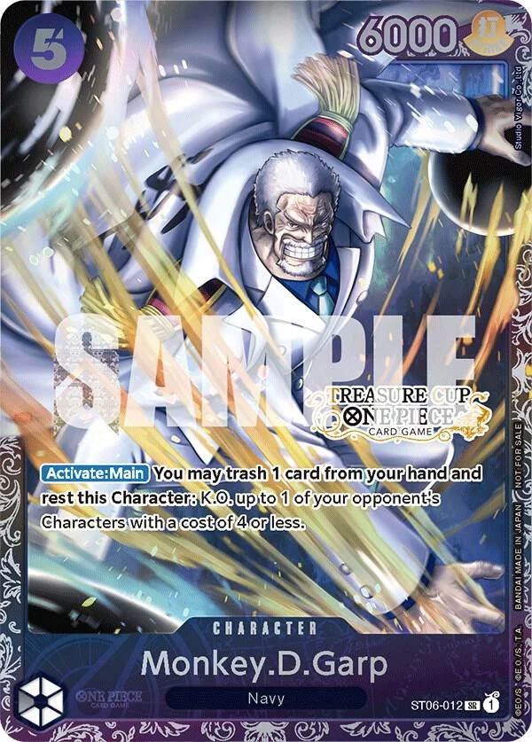 Monkey.D.Garp, One Piece Promotion Cards ST06-012
