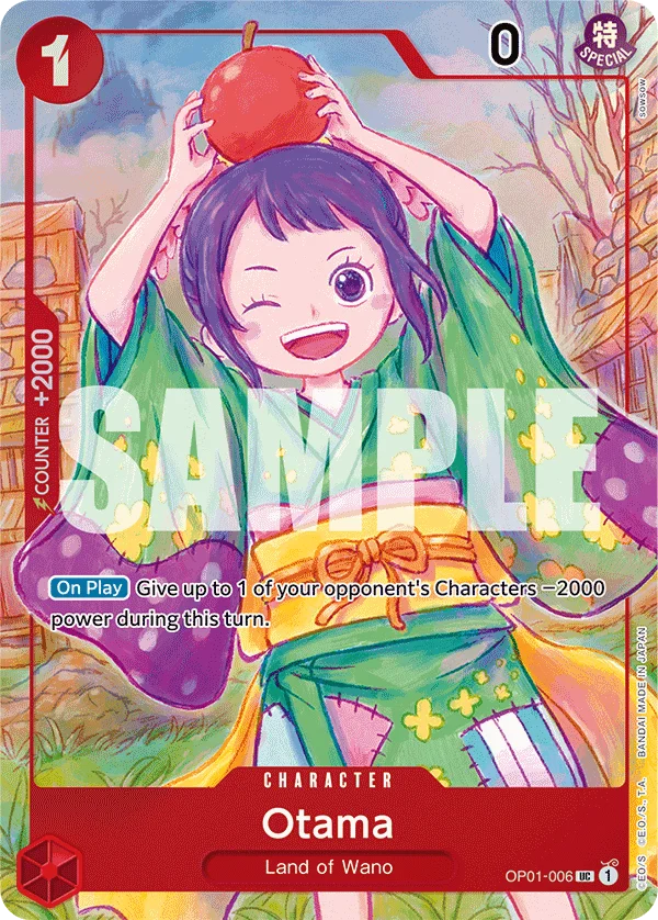 Otama, One Piece Promotion Cards OP01-006
