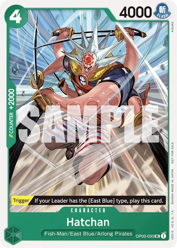 Hatchan, One Piece Promotion Cards OP03-033