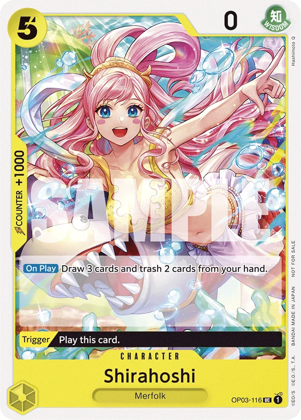 Shirahoshi, One Piece Promotion Cards OP03-116