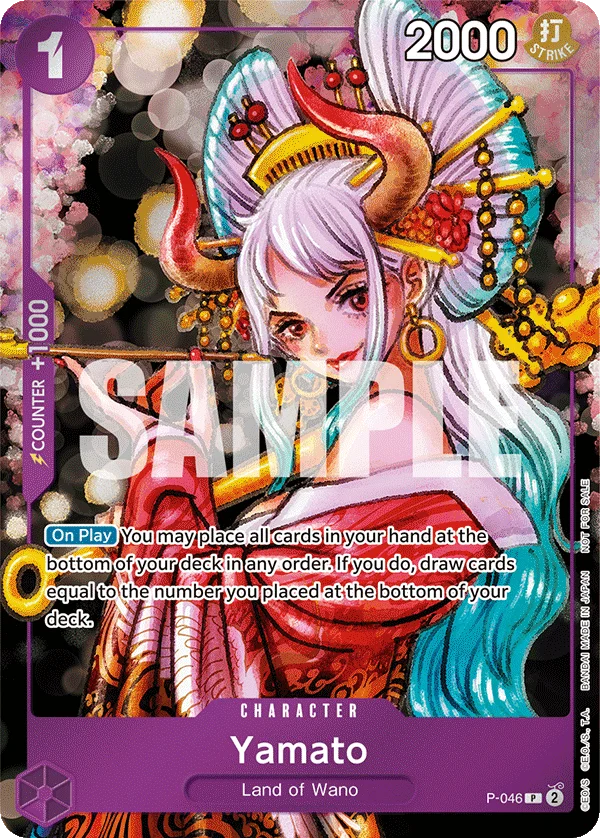 Yamato, One Piece Promotion Cards P-046