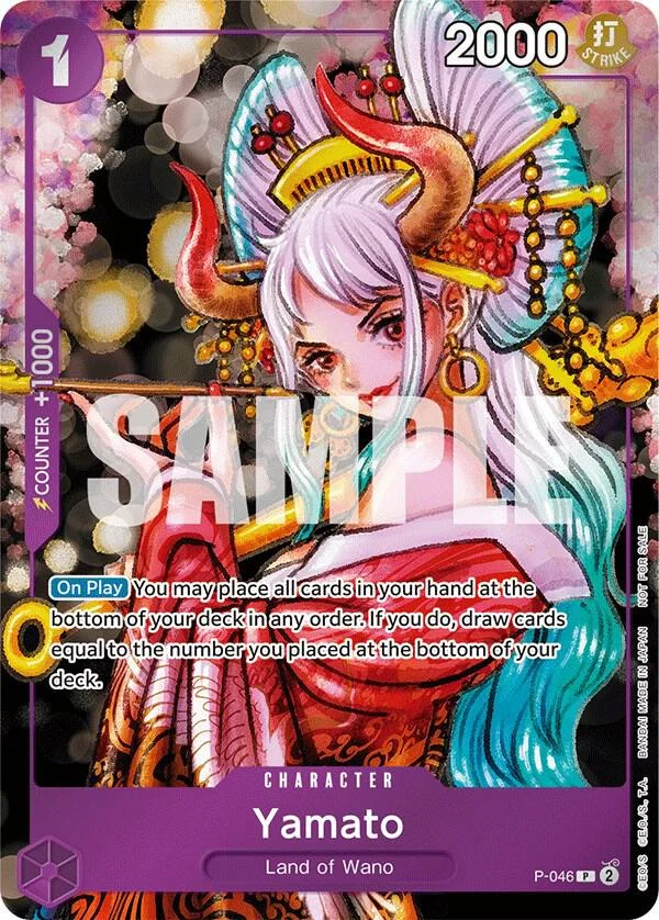 Yamato, One Piece Promotion Cards P-046