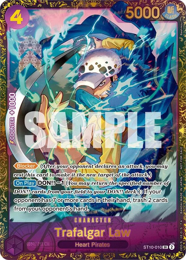 Trafalgar Law, One Piece Promotion Cards ST10-010