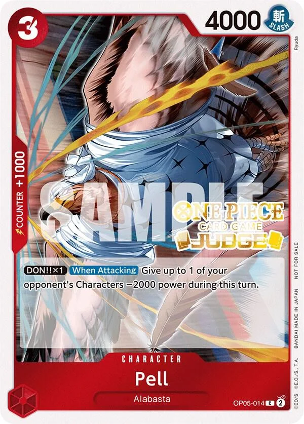 Pell, One Piece Promotion Cards OP05-014