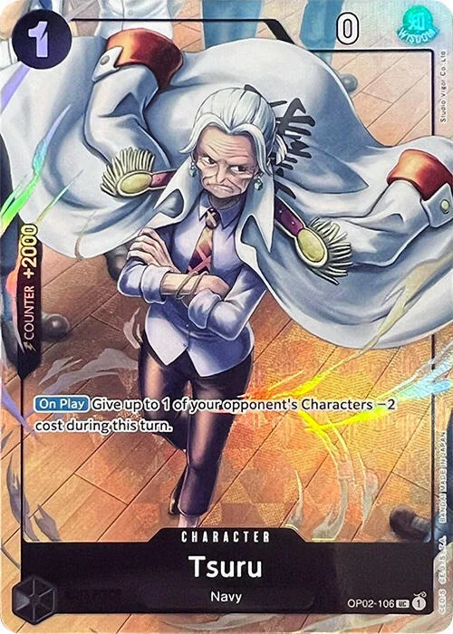 Tsuru, One Piece Promotion Cards OP02-106