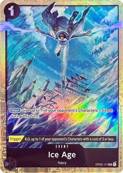 Ice Age, One Piece Promotion Cards OP02-117
