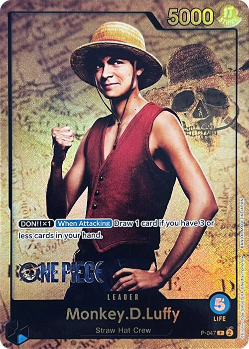 Monkey.D.Luffy, One Piece Promotion Cards P-047